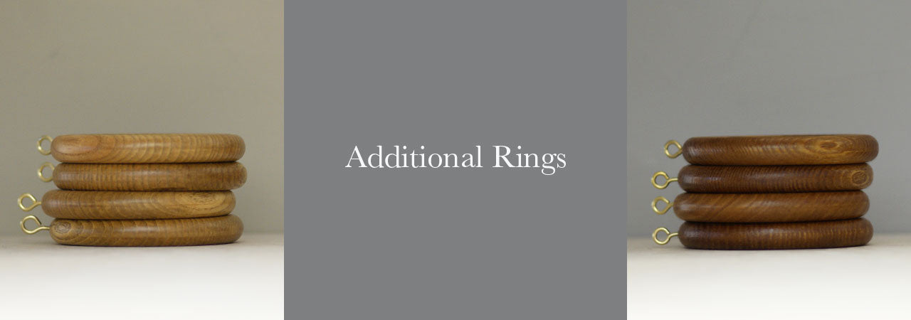 wood rings for wooden curtain poles