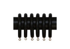 Finished Wood Rings - 40mm Wooden Curtain Poles
