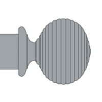 Langton ((ribbed ball) Finial