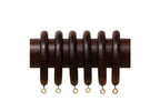 Finished Wood Rings - 40mm Wooden Curtain Poles