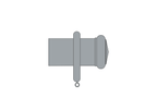 Product image. Bespoke Oppy curtain pole set by Cope and Timmins UK.