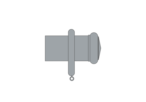 Product image. Bespoke Oppy curtain pole set by Cope and Timmins UK.