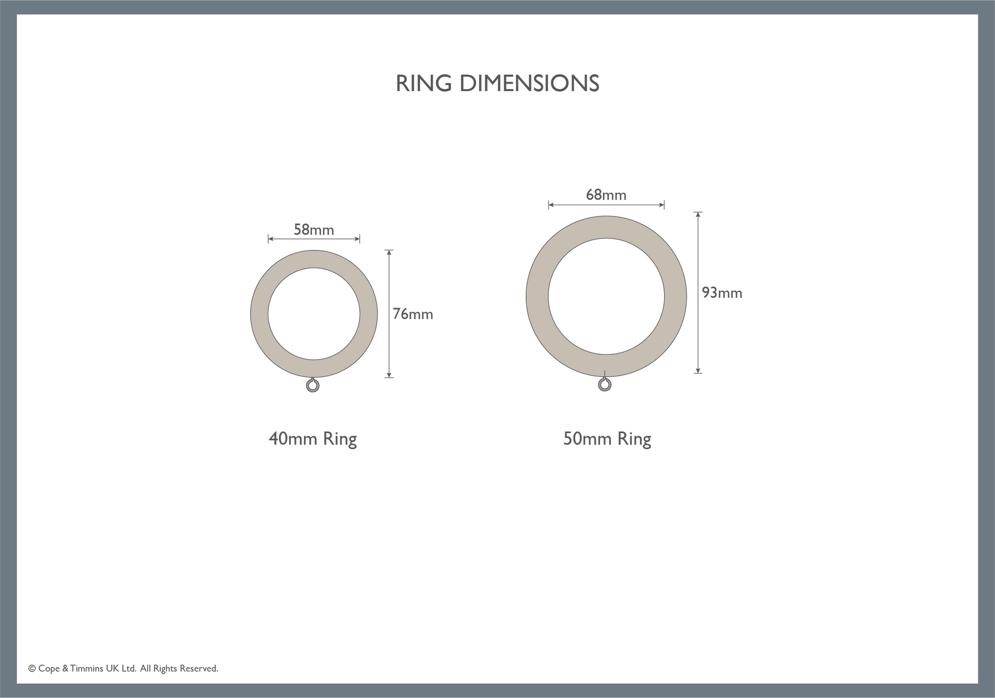 Info- sheet- Wood curtain pole rings