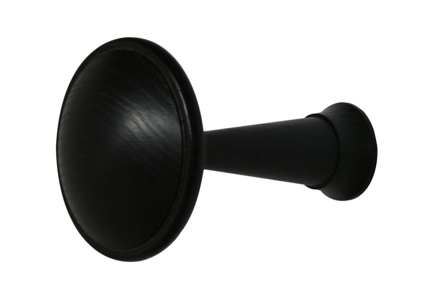 Product image. Black Peppard curtain holdback
