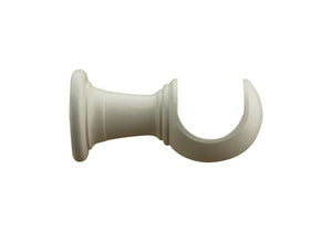 Cream Curtain Pole Bracket