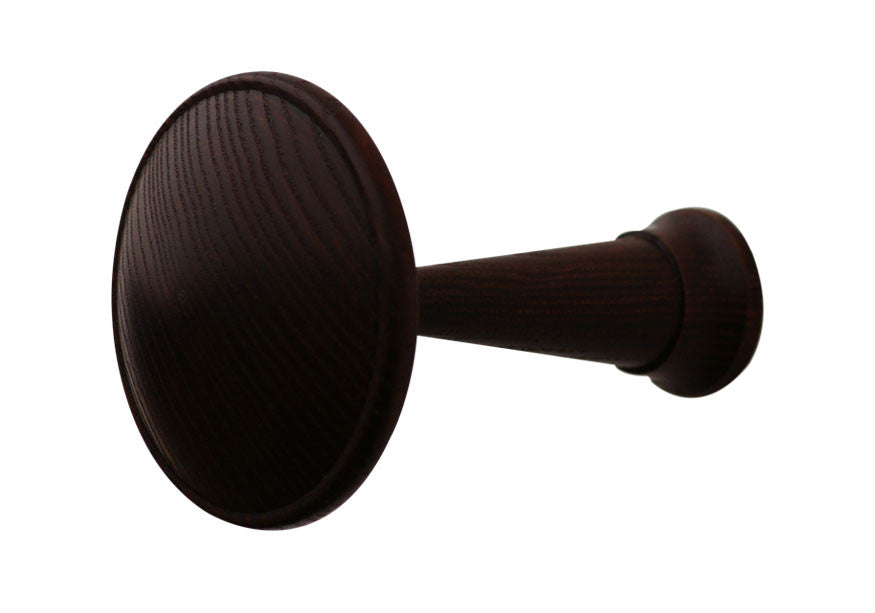 Peppard Curtain Holdback in Mahogany Finish